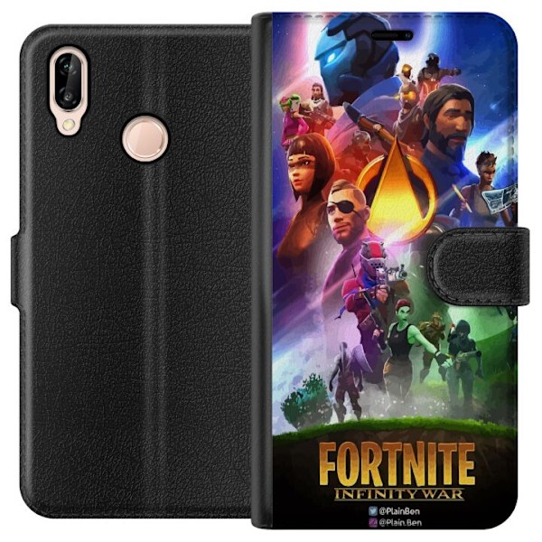 Huawei P20 lite Lommeboketui Fortnite