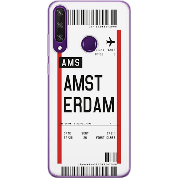 Huawei Y6p Gennemsigtig cover Amsterdam