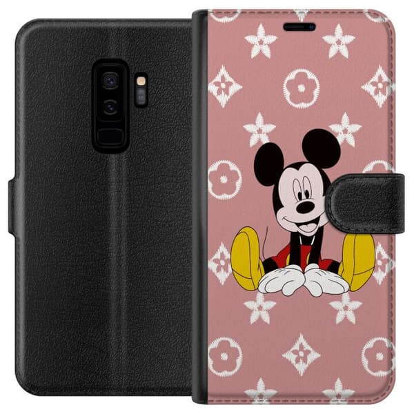 Kompatibelt Lommeboketui til Samsung Galaxy S9+ Mickey Mouse