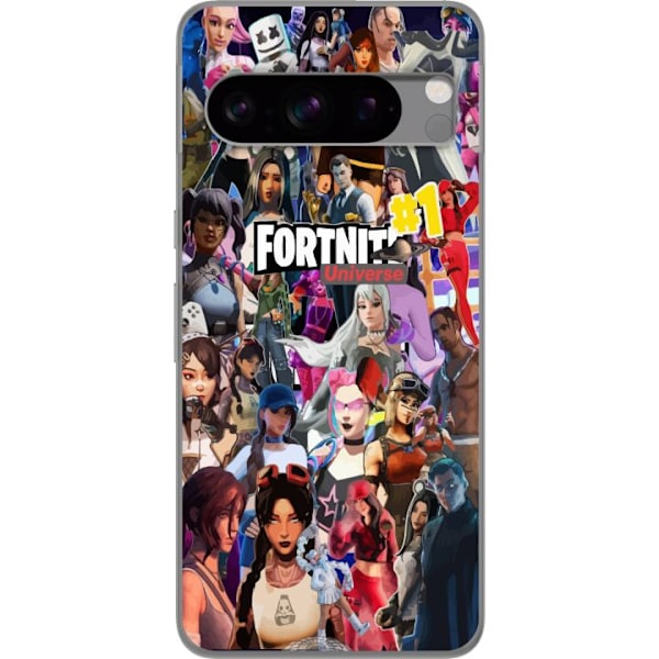 Google Pixel 8 Pro Genomskinligt Skal Fortnite