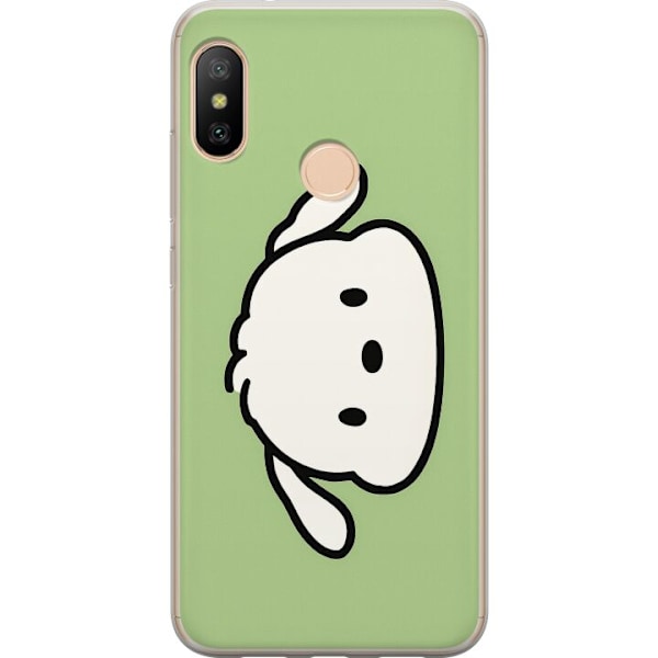 Xiaomi Redmi 6 Pro Läpinäkyvä kuori Snoopy Flip