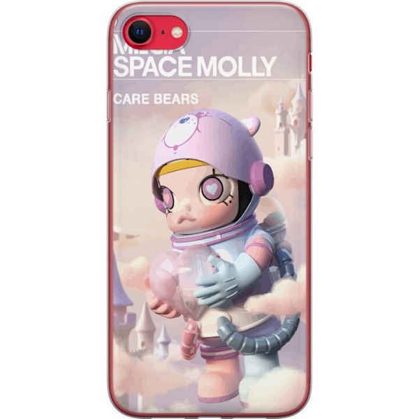 Apple iPhone 7 Genomskinligt Skal Mega Space Molly Care Bears