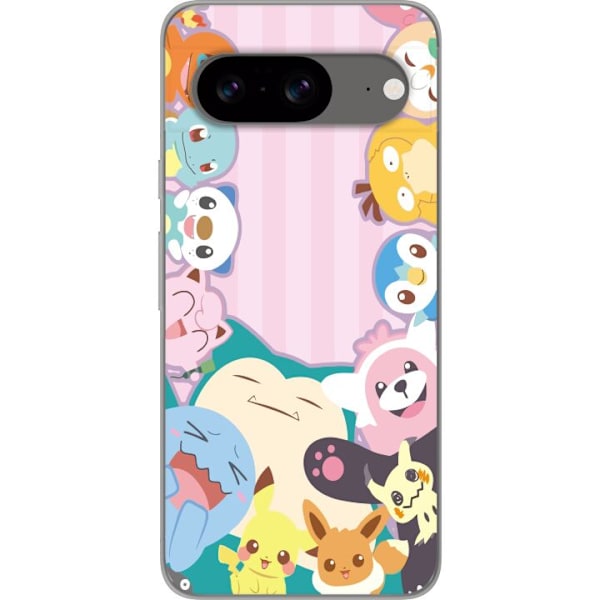 Google Pixel 8 Gennemsigtig cover Pokemon