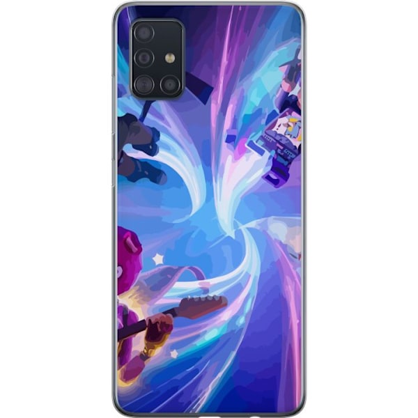 Samsung Galaxy A51 Gennemsigtig cover Fortnite