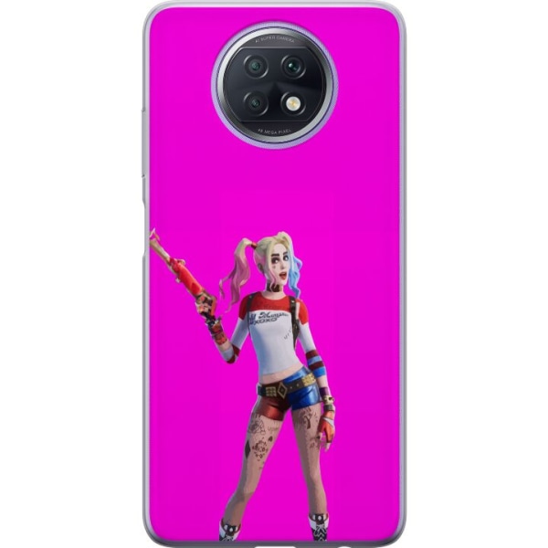 Xiaomi Redmi Note 9T Gjennomsiktig deksel Fortnite - Harley Qu