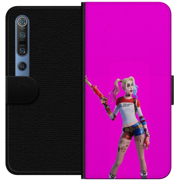 Xiaomi Mi 10 Pro 5G Lompakkokotelo Fortnite - Harley Quinn