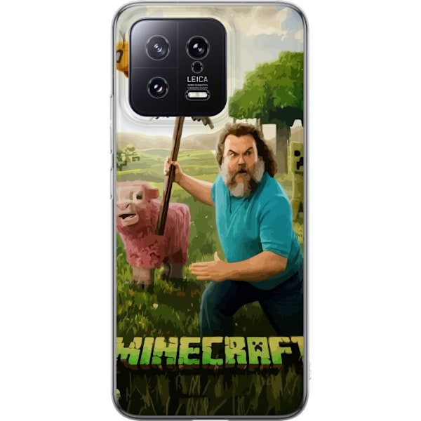 Xiaomi 13 Genomskinligt Skal A Minecraft Movie