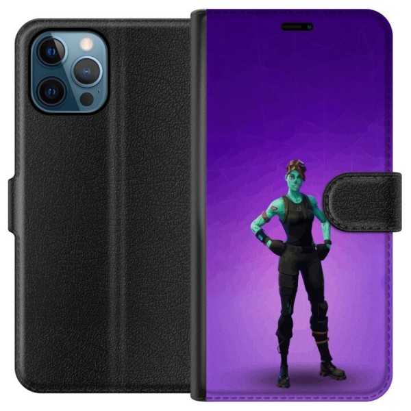 Apple iPhone 12 Pro Lompakkokotelo Fortnite - Ghoul Trooper