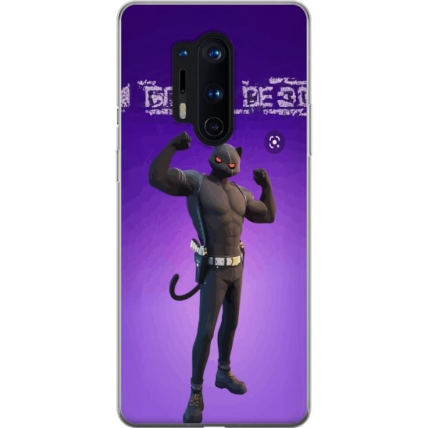 OnePlus 8 Pro Gennemsigtig cover Fortnite - Meowscles