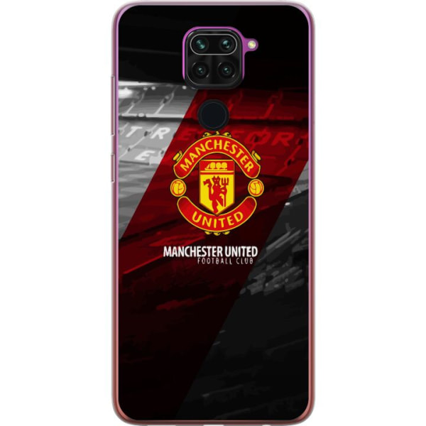 Xiaomi Redmi Note 9 Gennemsigtig cover Manchester United