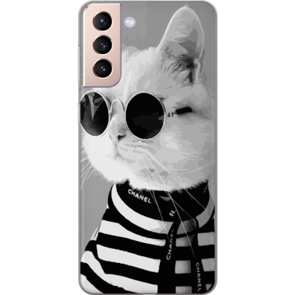 Samsung Galaxy S21 Cover / Mobilcover - Fancy Kat