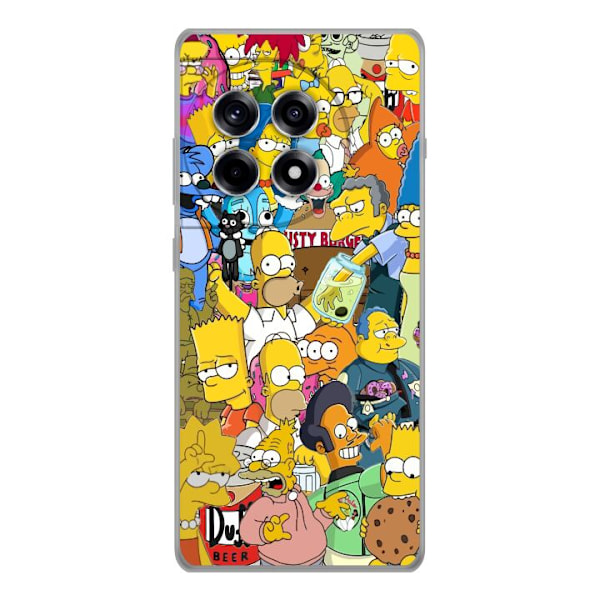 OnePlus 12R Genomskinligt Skal The Simpsons