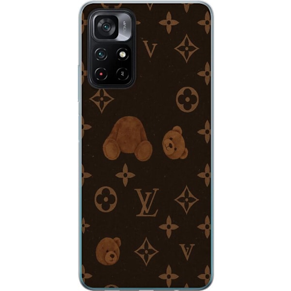 Xiaomi Poco M4 Pro 5G Gennemsigtig cover Plush Luxe