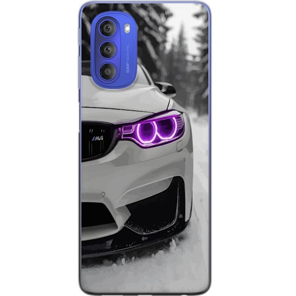 Motorola Moto G51 5G Läpinäkyvä kuori BMW