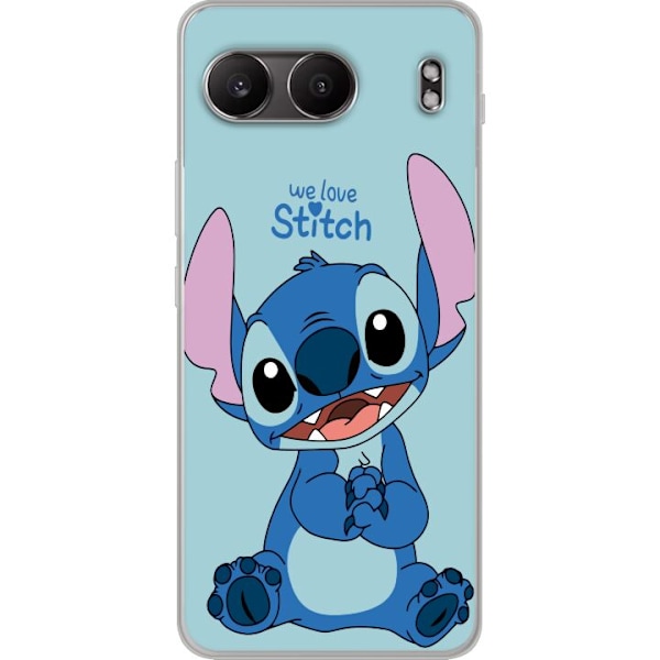 OnePlus Nord 4 Gennemsigtig cover Elsk Stitch