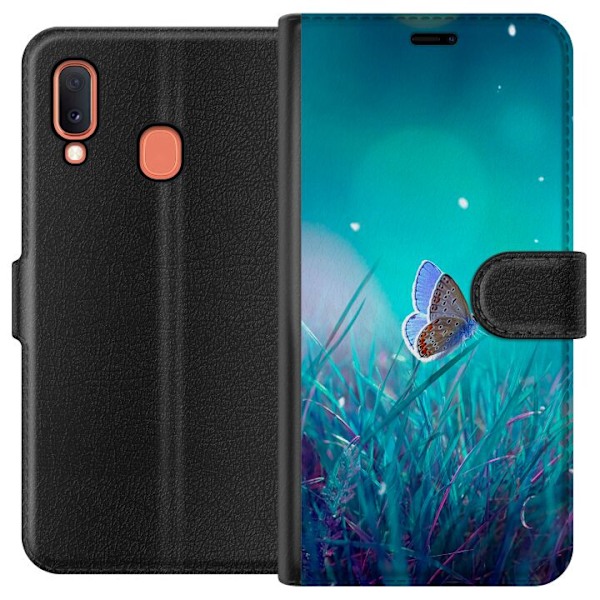 Samsung Galaxy A20e Lompakkokotelo Taikasudenkuoriainen