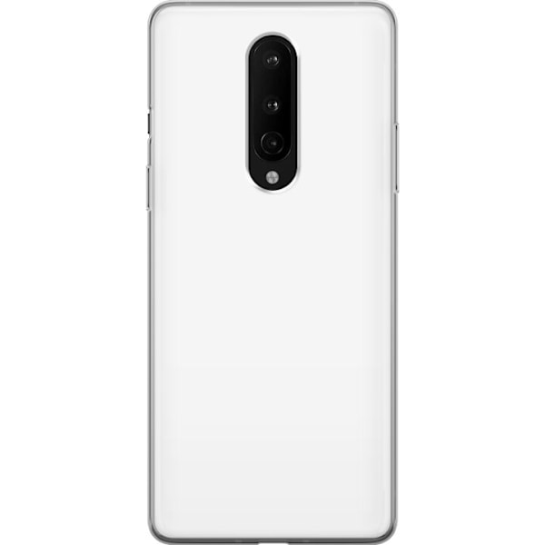 OnePlus 8 Läpinäkyvä kuori Valkoinen