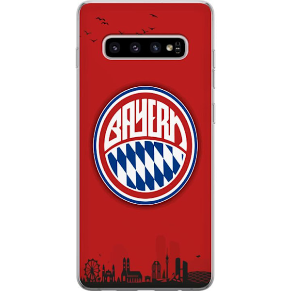 Samsung Galaxy S10+ Gjennomsiktig deksel FC Bayern München