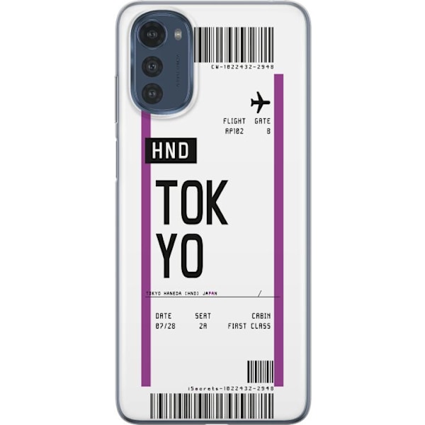 Motorola Moto E32s Gennemsigtig cover Tokyo