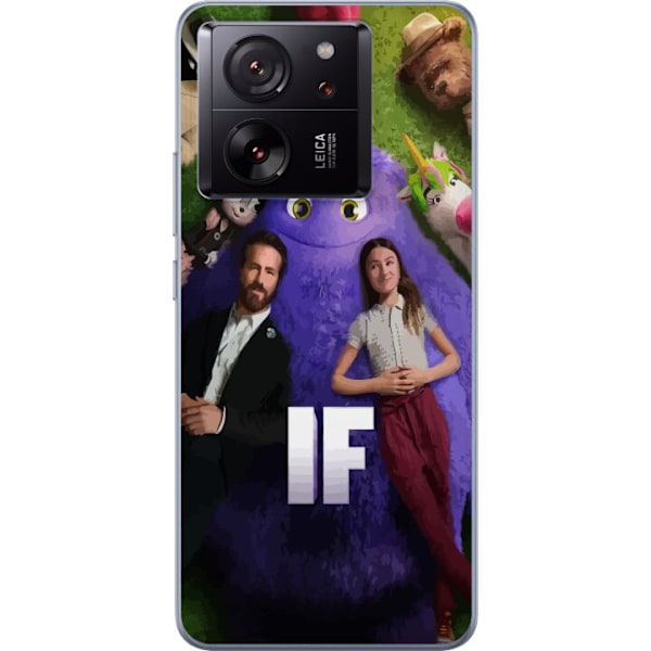 Xiaomi 13T Läpinäkyvä kuori IF: Låtsaskompisar