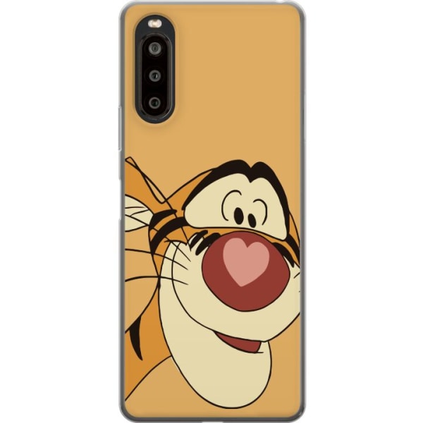Sony Xperia 10 II Gennemsigtig cover Tiger