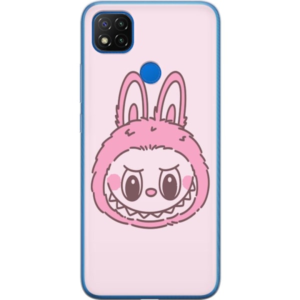 Xiaomi Redmi 9C Gennemsigtig cover Labubu Dyrekreds Bunny Udga
