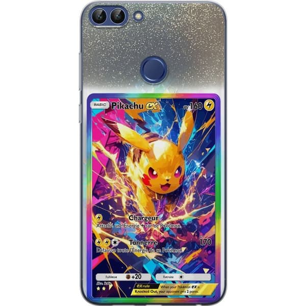 Kompatibelt Mobildeksel til Huawei P smart Pikachu gul