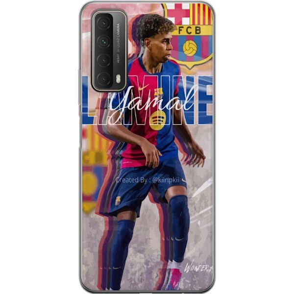 Huawei P smart 2021 Gennemsigtig cover Lamine Yamal FCB