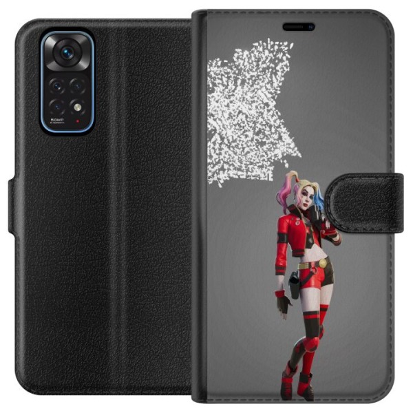 Xiaomi Redmi Note 11 Lompakkokotelo Harley Quinn