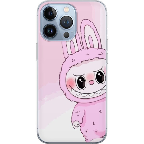 Apple iPhone 13 Pro Genomskinligt Skal Labubu Bunny Series