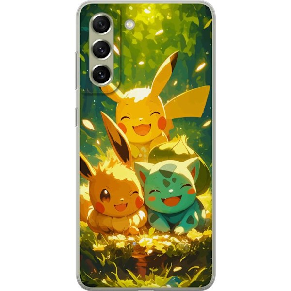 Samsung Galaxy S21 FE 5G Gjennomsiktig deksel Pixelmonster spi