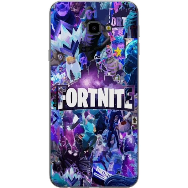 Samsung Galaxy J4+ Genomskinligt Skal Fortnite