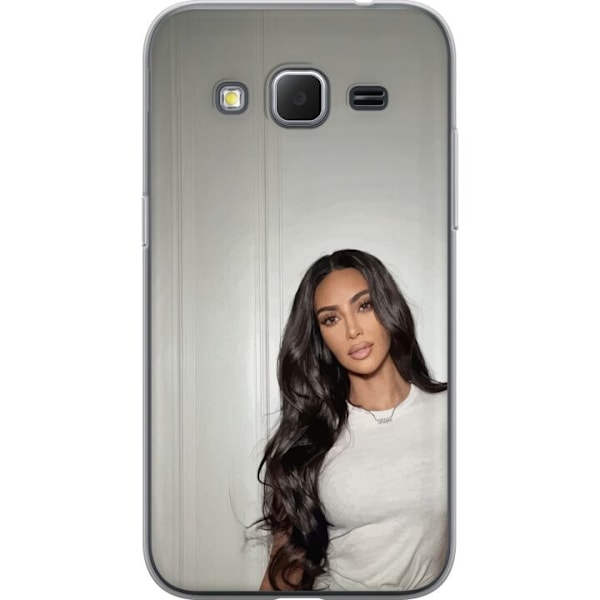 Samsung Galaxy Core Prime Läpinäkyvä kuori Kim Kardashian – Iconic Style Collection