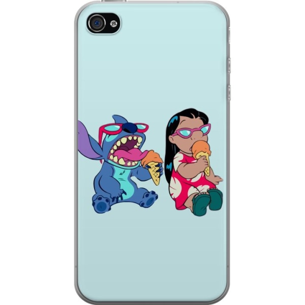 Apple iPhone 4s Gennemsigtig cover Lilo & Stitch