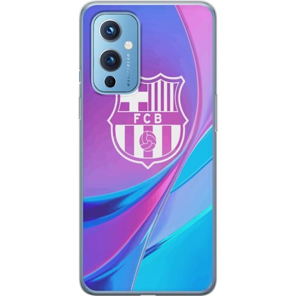 OnePlus 9 Läpinäkyvä kuori FC Barcelona