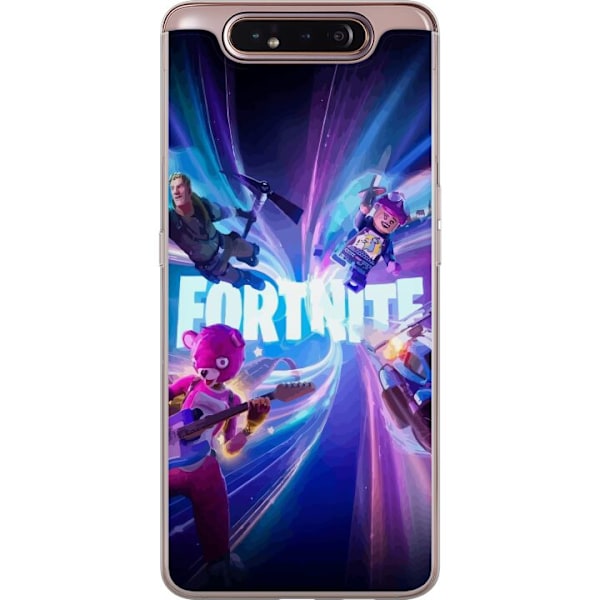 Samsung Galaxy A80 Genomskinligt Skal Fortnite