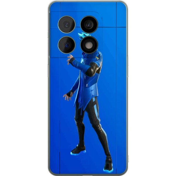 OnePlus 10 Pro Gennemsigtig cover Fortnite - Ninja Blue