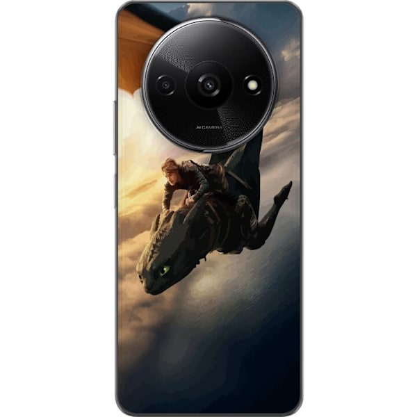 Xiaomi Redmi A3 Läpinäkyvä kuori Loimuttajamestari