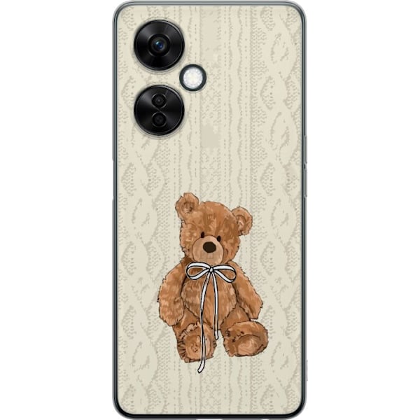 OnePlus Nord CE3 Gjennomsiktig deksel Liten Bamse – klassisk bamse i enkel design
