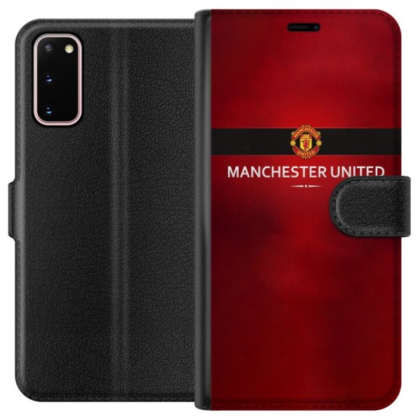 Samsung Galaxy S20 Lompakkokotelo Manchester United