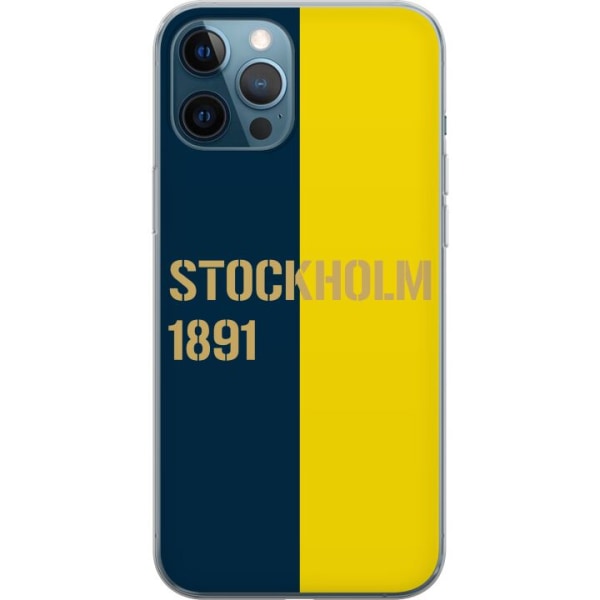 Apple iPhone 12 Pro Läpinäkyvä kuori Stockholm 1891