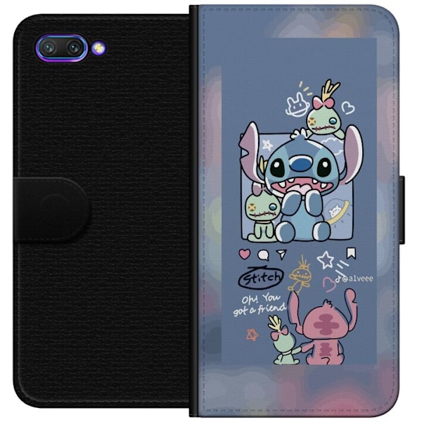 Honor 10 Lommeboketui Stitch Venner