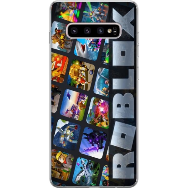 Samsung Galaxy S10+ Cover / Mobilcover - Roblox