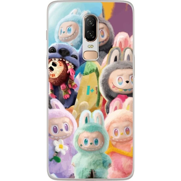 OnePlus 6 Läpinäkyvä kuori iso