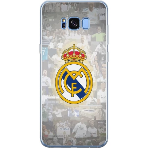 Samsung Galaxy S8+ Genomskinligt Skal Real Madrid