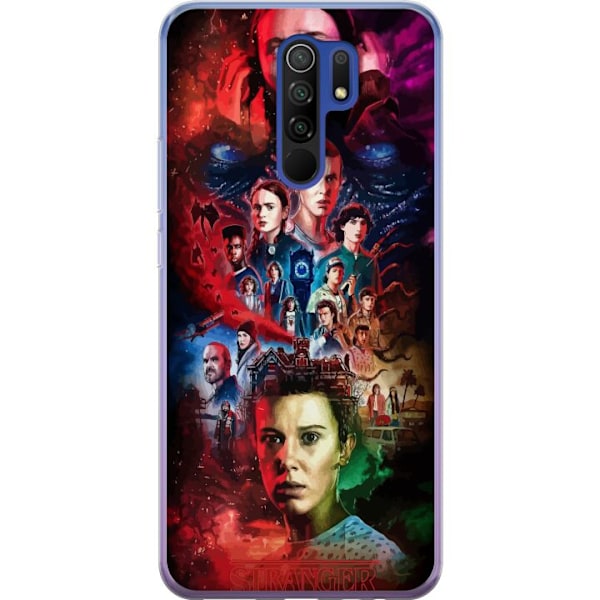 Xiaomi Redmi 9 Genomskinligt Skal Stranger Things 5