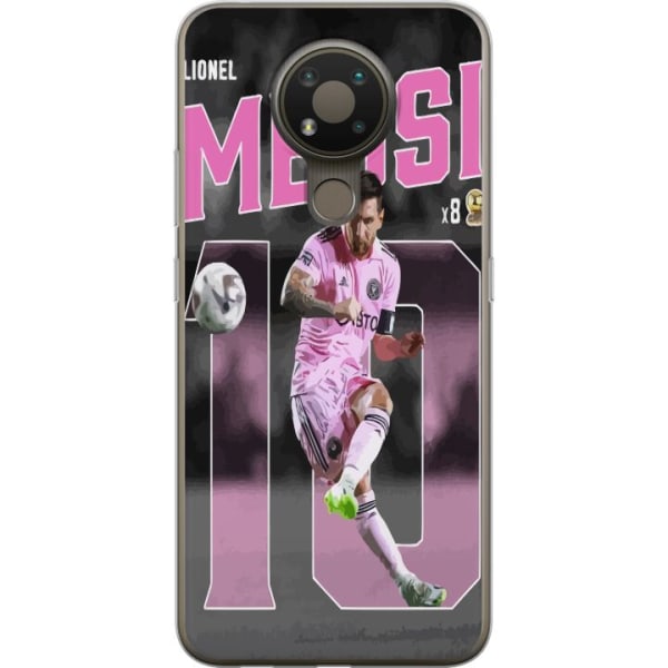 Nokia 3.4 Gennemsigtig cover Lionel Messi