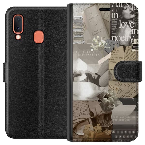 Kompatibelt Plånboksfodral till Samsung Galaxy A20e Taylor Swift - TTPD