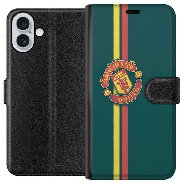 Apple iPhone 16 Plus Lommeboketui Manchester United F.C.