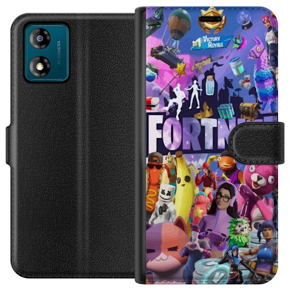 Motorola Moto E13 Lommeboketui Fortnite Skins Emotes Battle Ro
